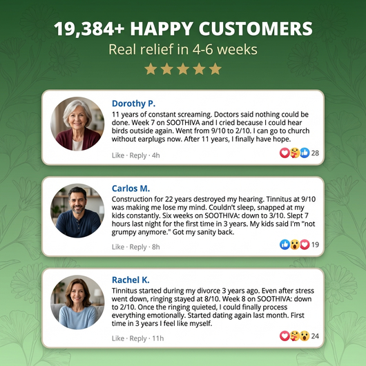 SOOTHIVA™ Natural Ear Relief Drops - Fast-Acting Botanical  Formula for Tinnitus, Inflammation & Chronic Ear Pain