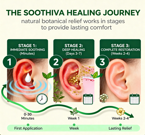 SOOTHIVA™ Natural Ear Relief Drops - Fast-Acting Botanical  Formula for Tinnitus, Inflammation & Chronic Ear Pain
