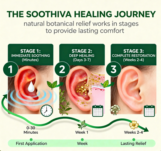 SOOTHIVA™ Natural Ear Relief Drops - Fast-Acting Botanical  Formula for Tinnitus, Inflammation & Chronic Ear Pain